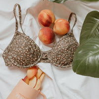 Evie Underwire Top in Brown